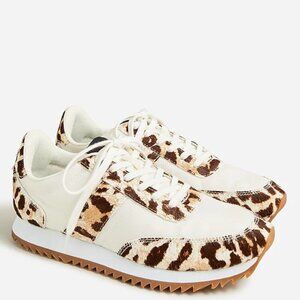 J.Crew Trainers with‎ Calf Hair - Size 8